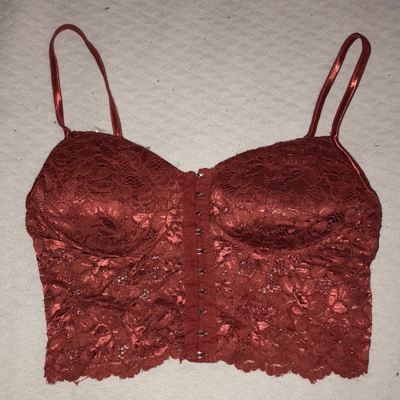 BOZZOLO Other - NWOT RUST BRALETTE SIZE MEDIUM